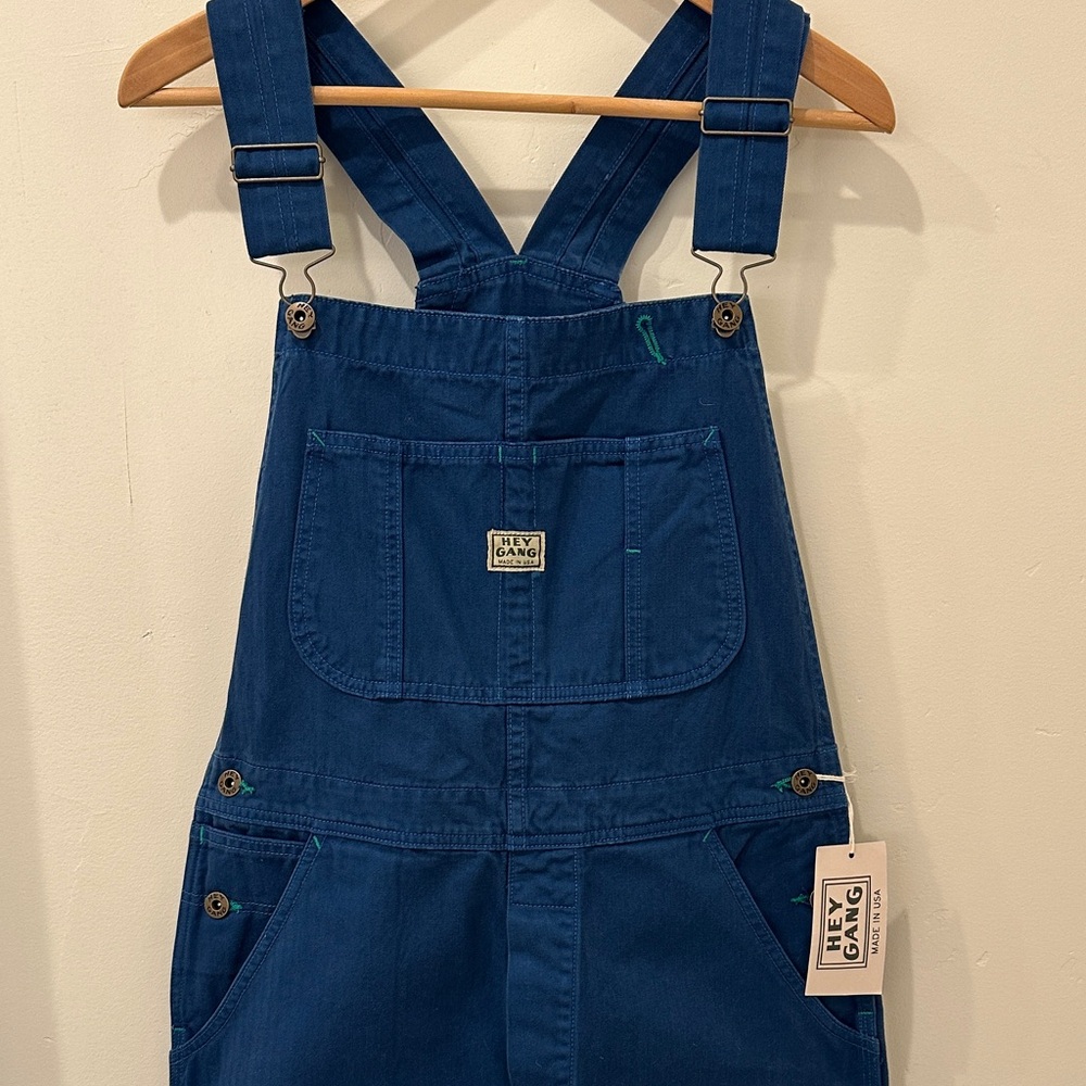 Hey Gang The Miner Overalls French Blue